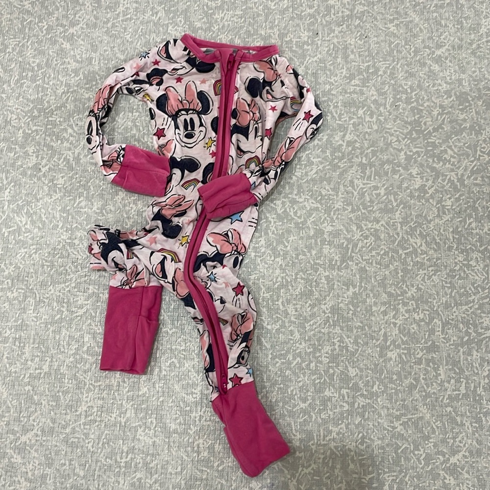 Little sleepies Minnie Mouse pajama